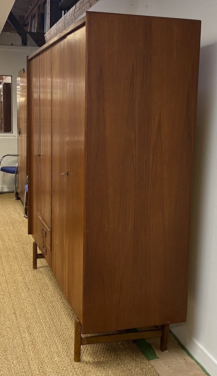 1970s Scandinavian style teak wardrobe