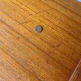 Vintage Scandinavian teak bedside table circa 1960's
