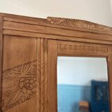 Art Deco mirrored wardrobe