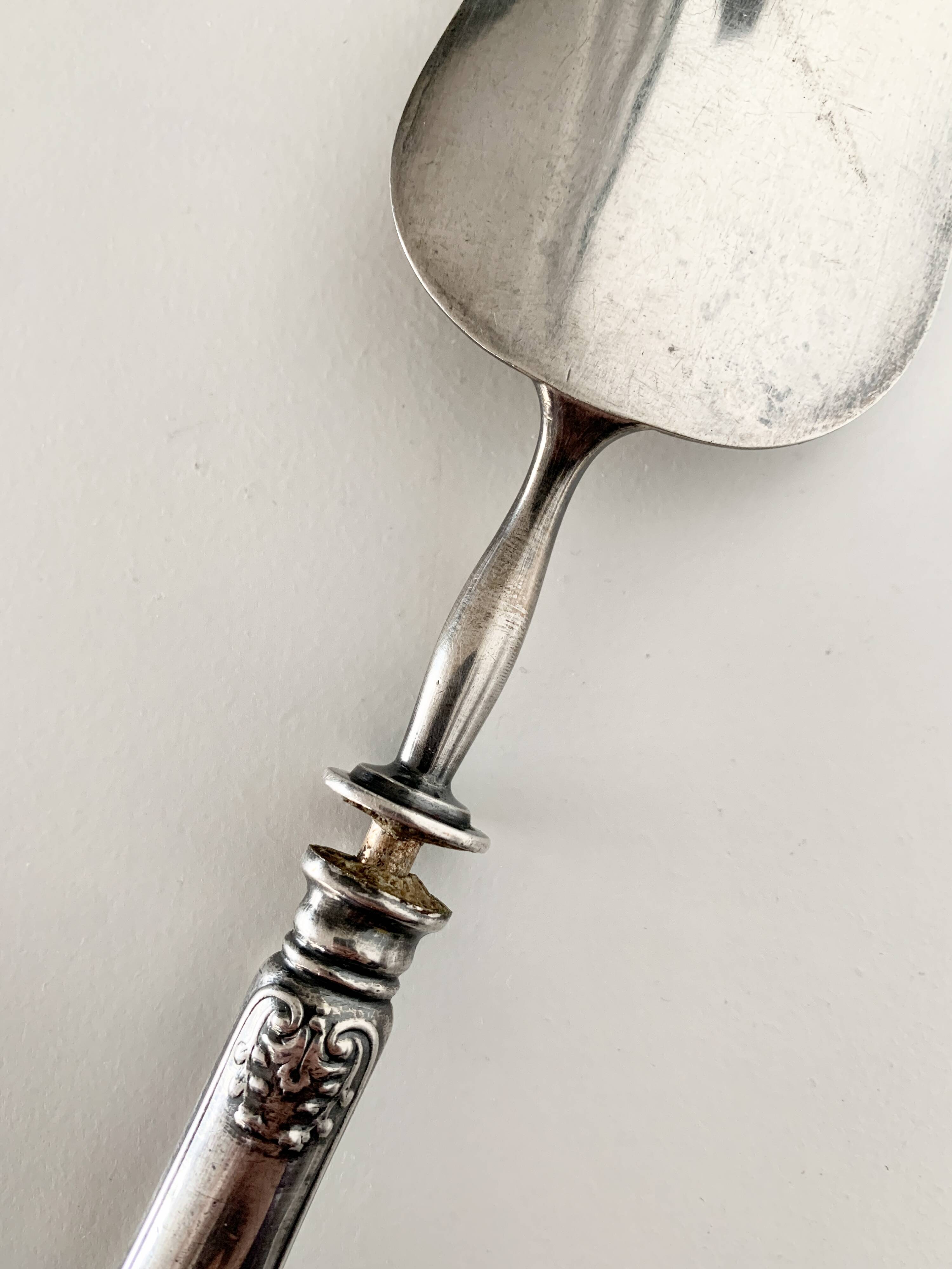 Christofle silver-plated metal pie server
