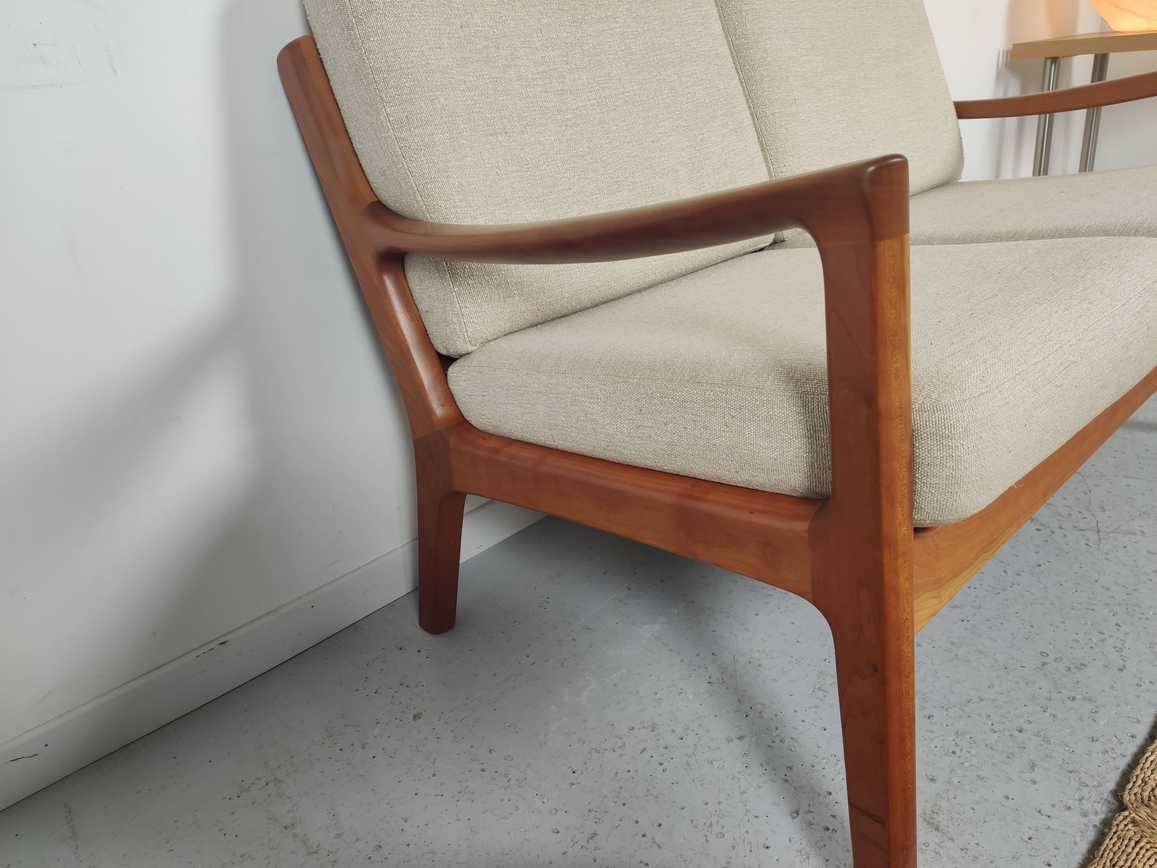 2-seater Senator sofa by Ole Wanscher , Denmark 1960s