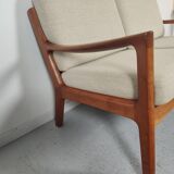 2-seater Senator sofa by Ole Wanscher , Denmark 1960s