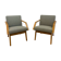 Paire de fauteuils, Danemark 1960