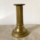 Column brass candle holder