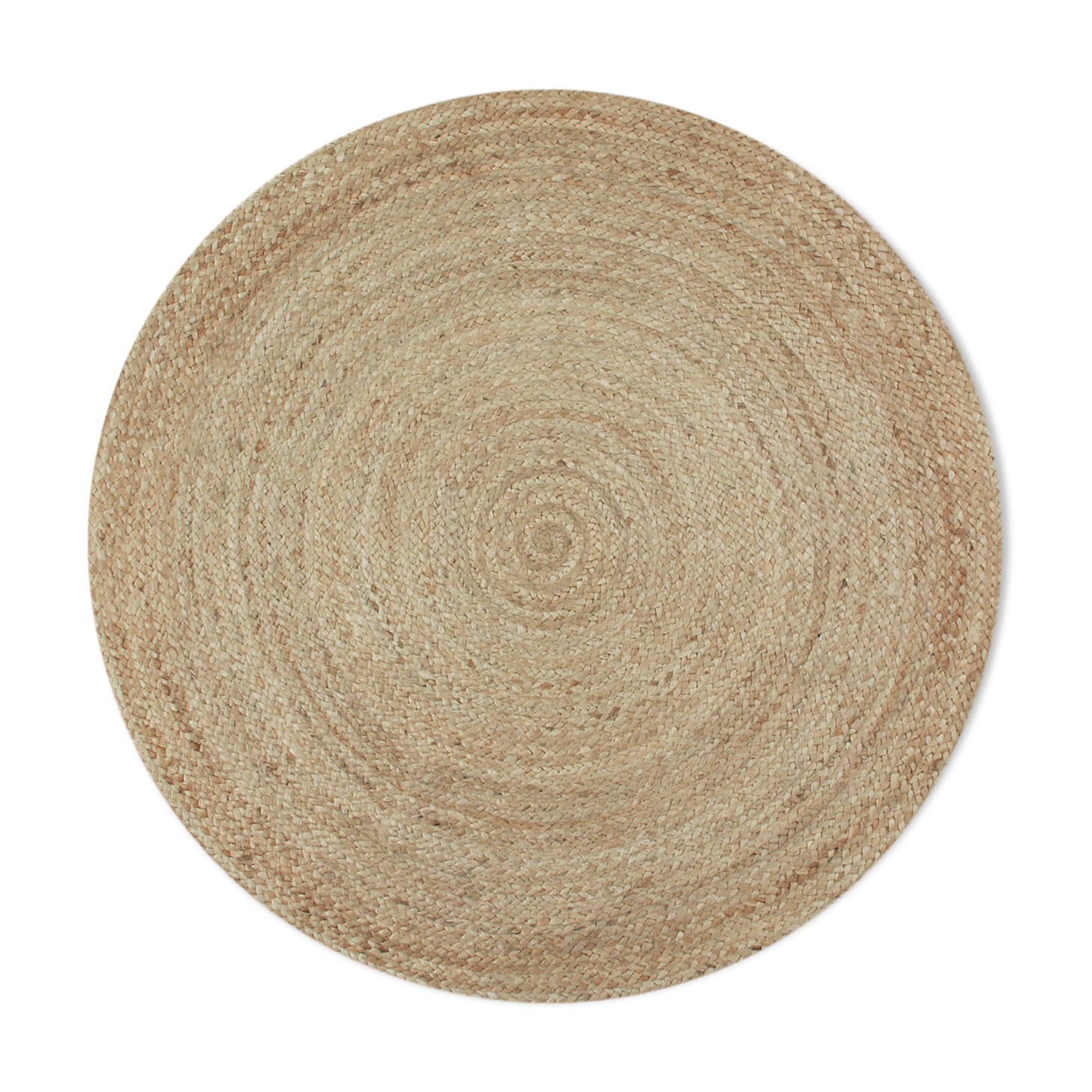 Round carpet in jute 90 cm