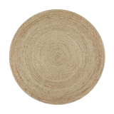 Tapis rond en jute 90 cm