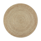 Round carpet in jute 90 cm