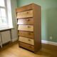Vintage shoe cabinet / drop-down cabinet with drawer