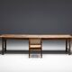 Rustic Primitive Farmhouse Dining Table, France, 19th Century