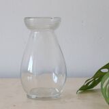 Jacynth vase in molded glass, vintage