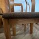 4 Chaises marrons