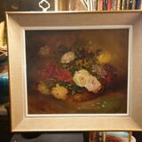 Nature morte huile sur toile