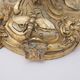 Pair of louis xv style rocaille candlesticks, slodtz model, 19th century