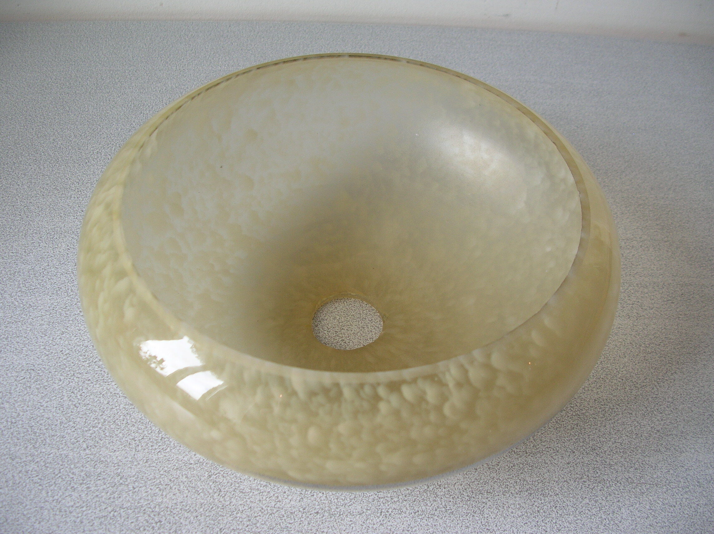 Old glass shade for lamp luminaire ceiling lamp lamp