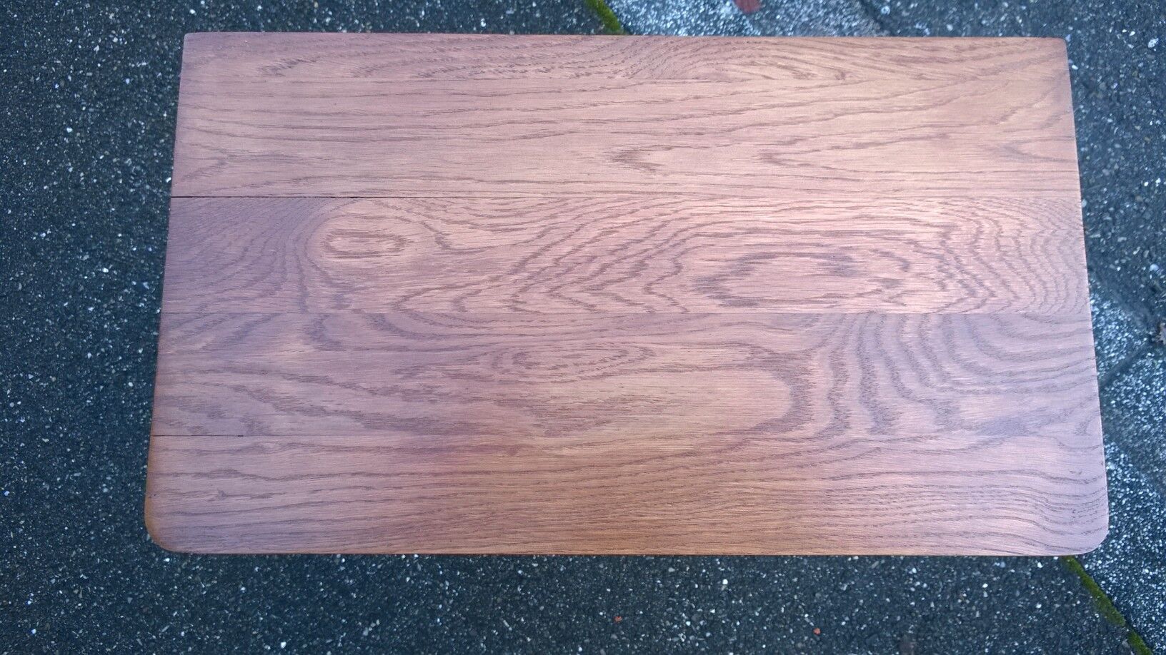 Vintage oak bedside 1950