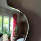 Vintage beveled mirror 54x73cm