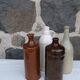 Set de 4 bouteilles en grès
