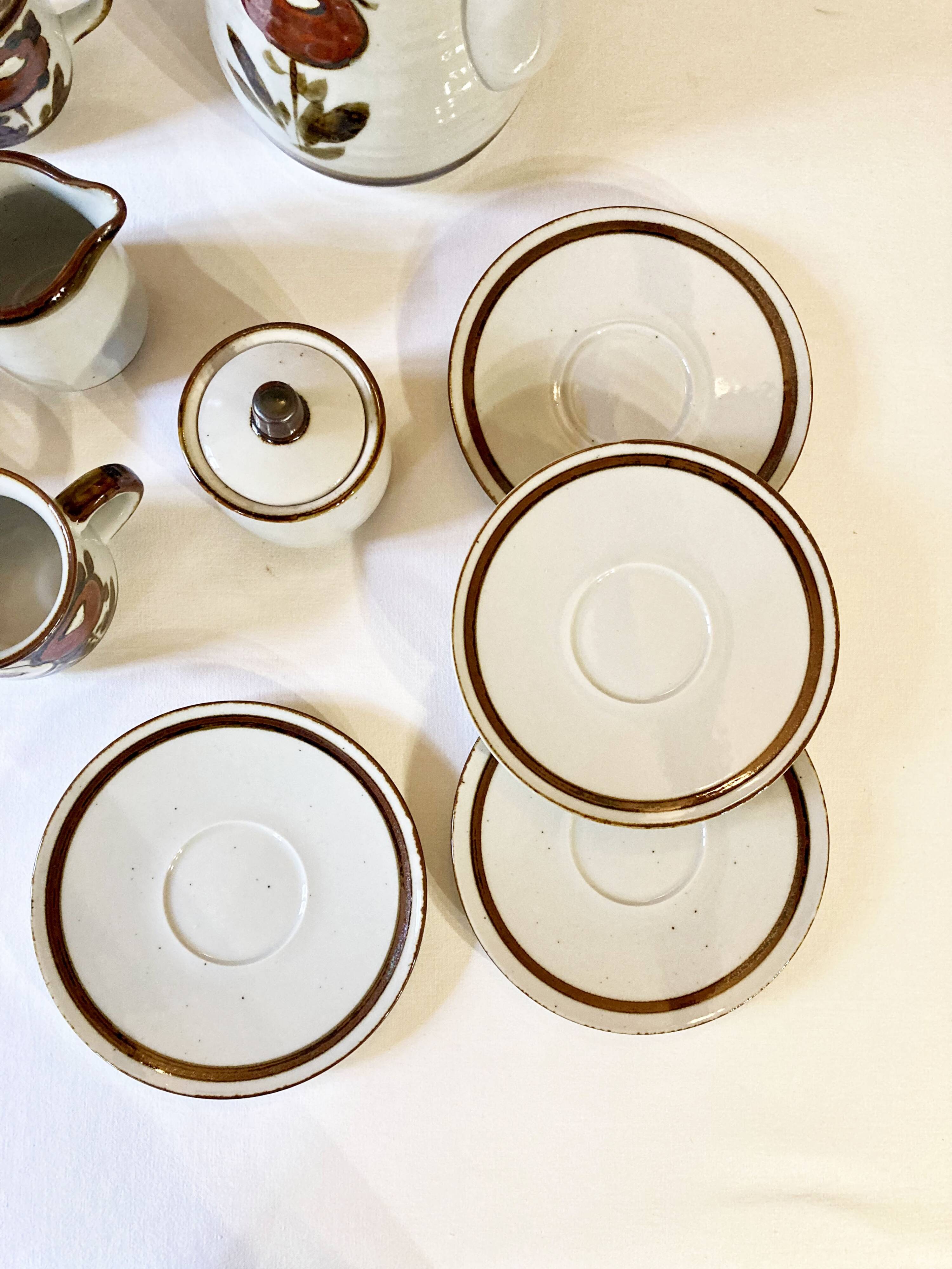 Japanese coffee or tea service