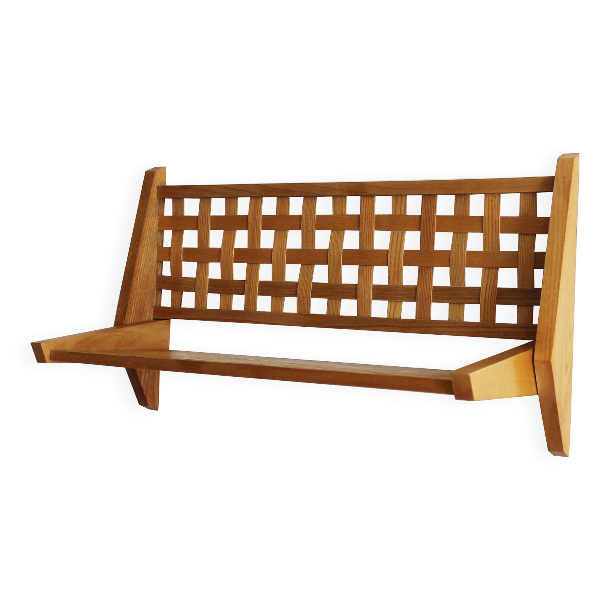 Pair of 1960's Wall Bookshelf