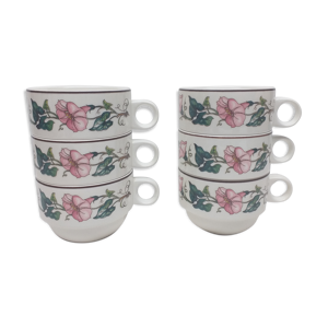 Lot 6 tasses café Villeroy et