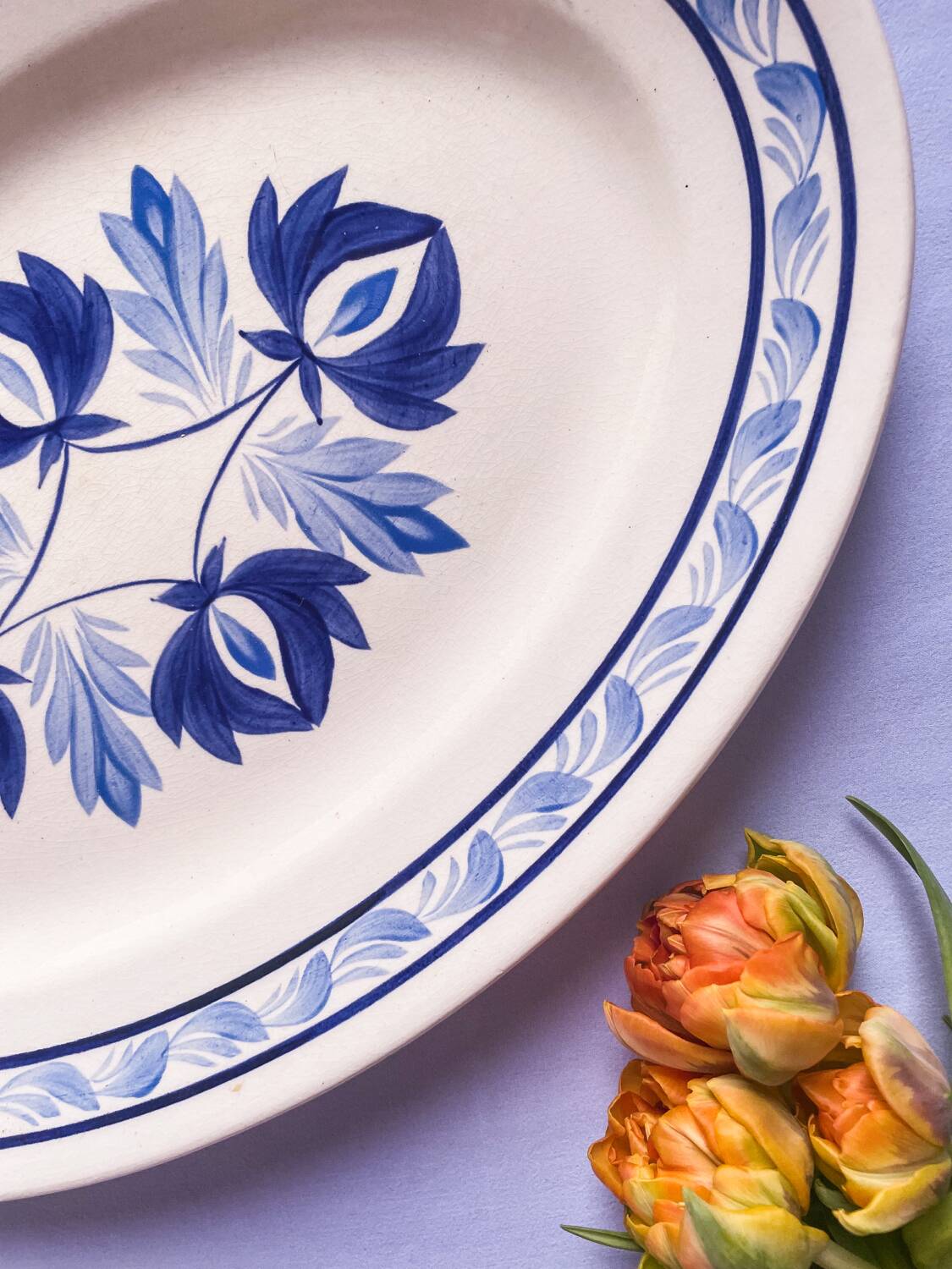 Choisy le roi oval dish