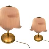 Murano Glass Table Lamps Set of 2 PAF Studio Milan