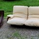 Michel Ducaroy Ligne Roset Marsala model designer sofa and 1970s armchair shell