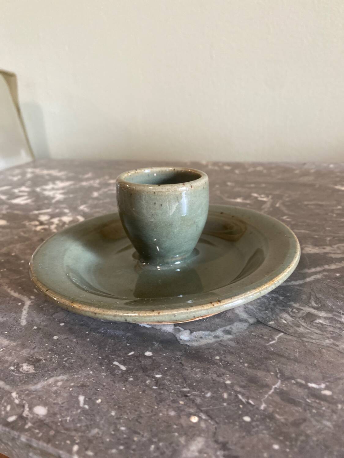 Eucalyptus stoneware egg cup