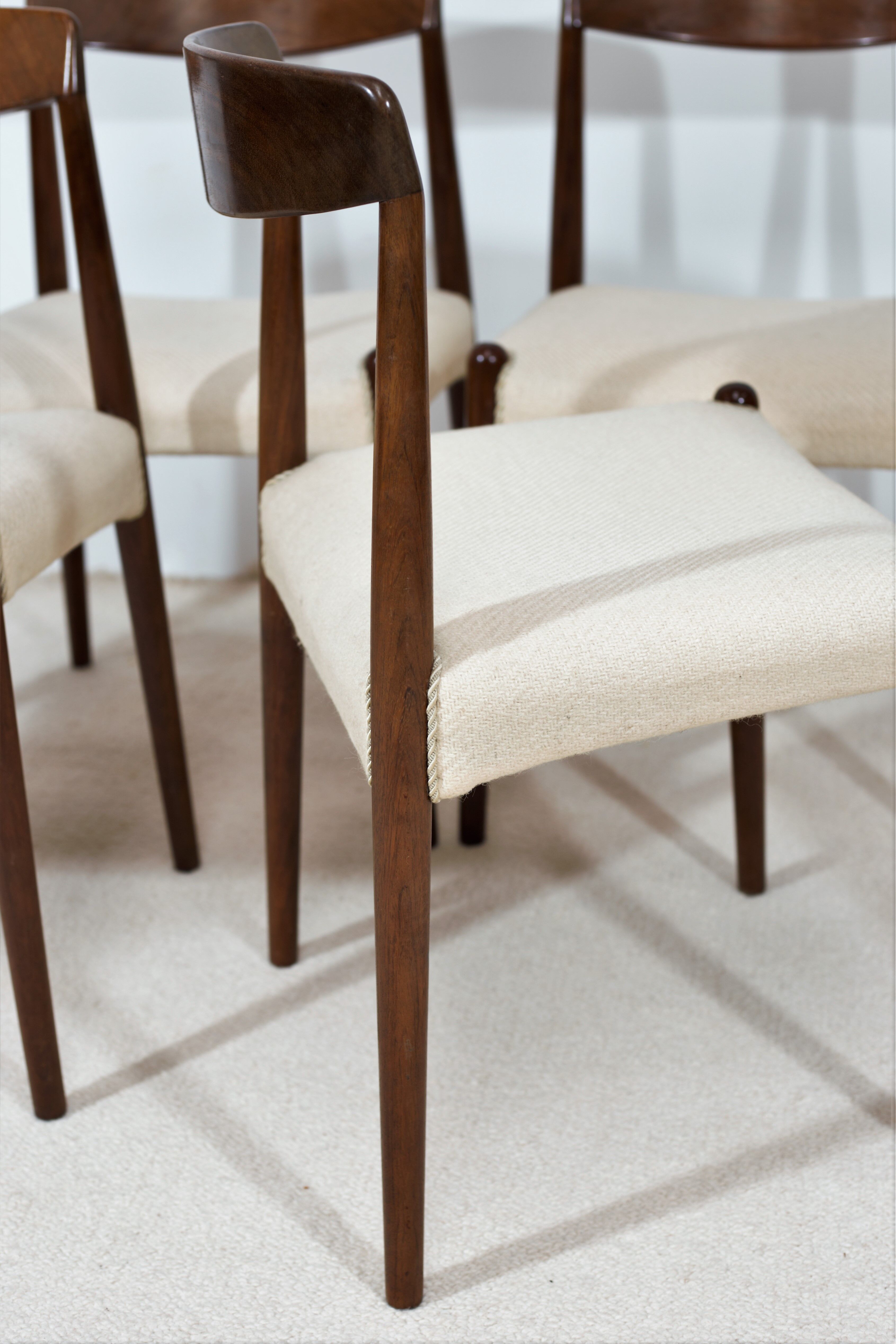 Danish walnut chairs