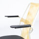 Swedish metal-backed armchair 1960s
