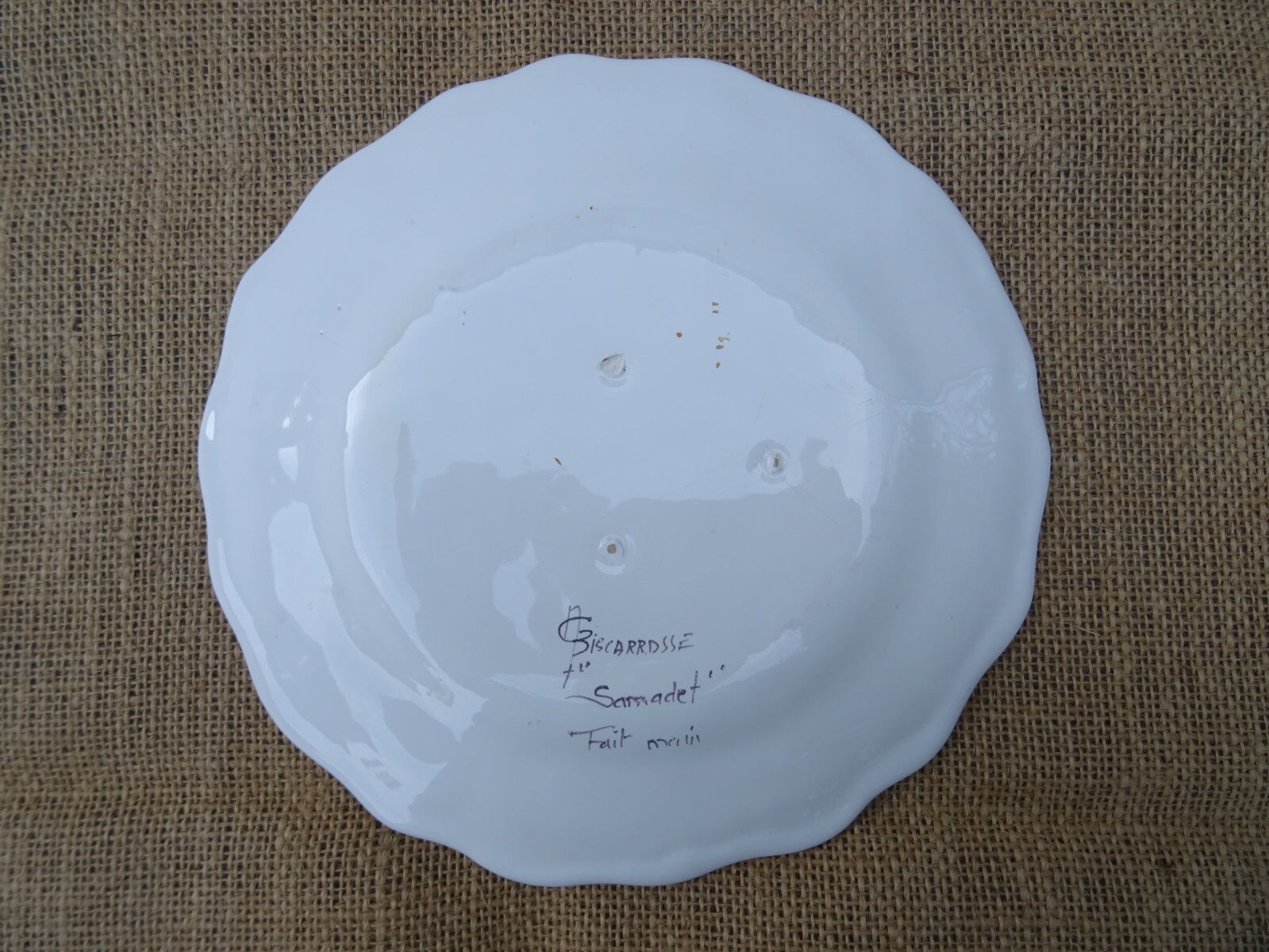Samadet plate 18th century