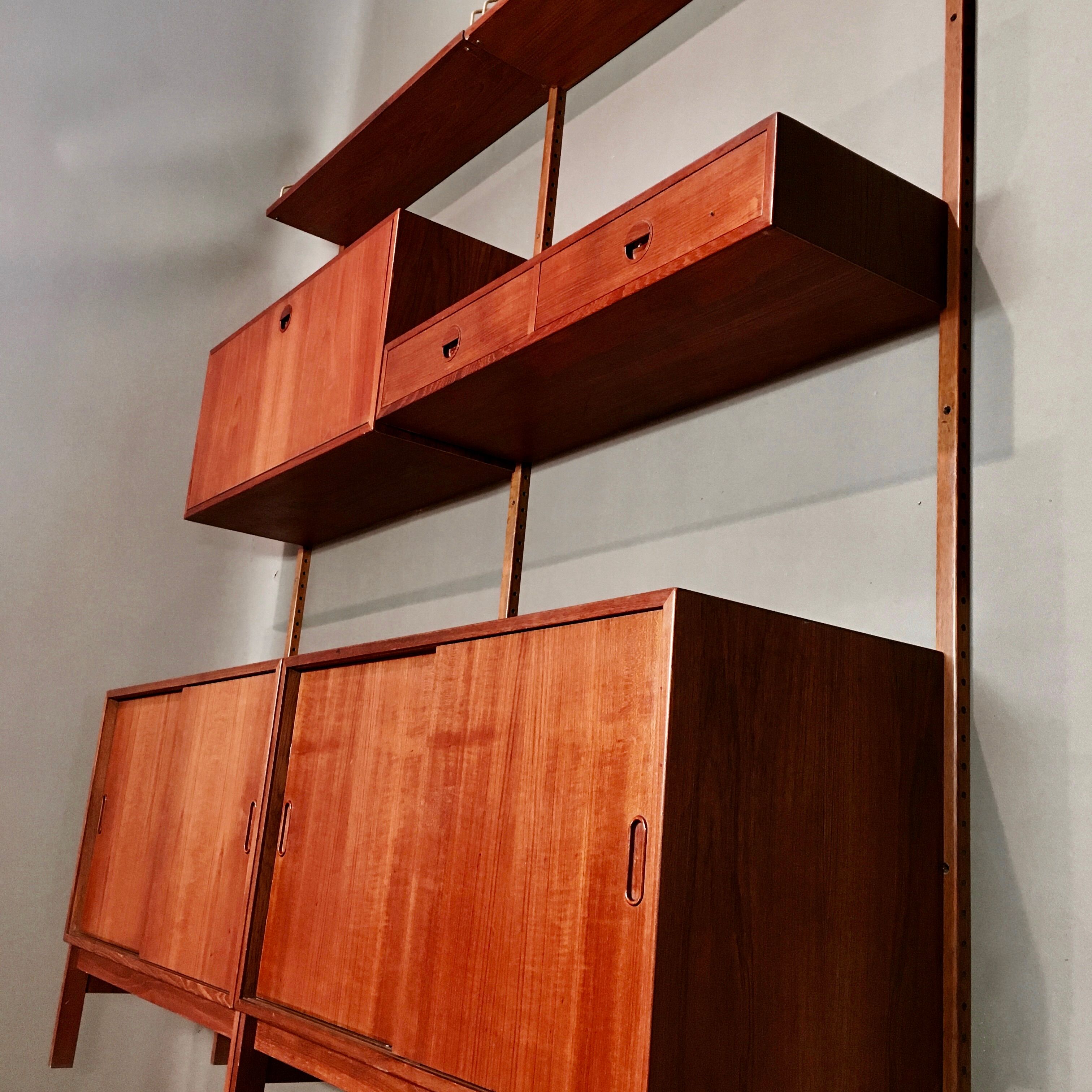 Modulable Shelf Sorensen for H G Mobler Scandinavian 1950.