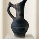 Vase / Old smoked terracotta jug — Handmade ceramics