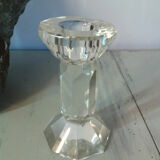 Glass candlestick
