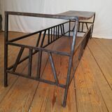 Metal bench