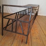 Metal bench