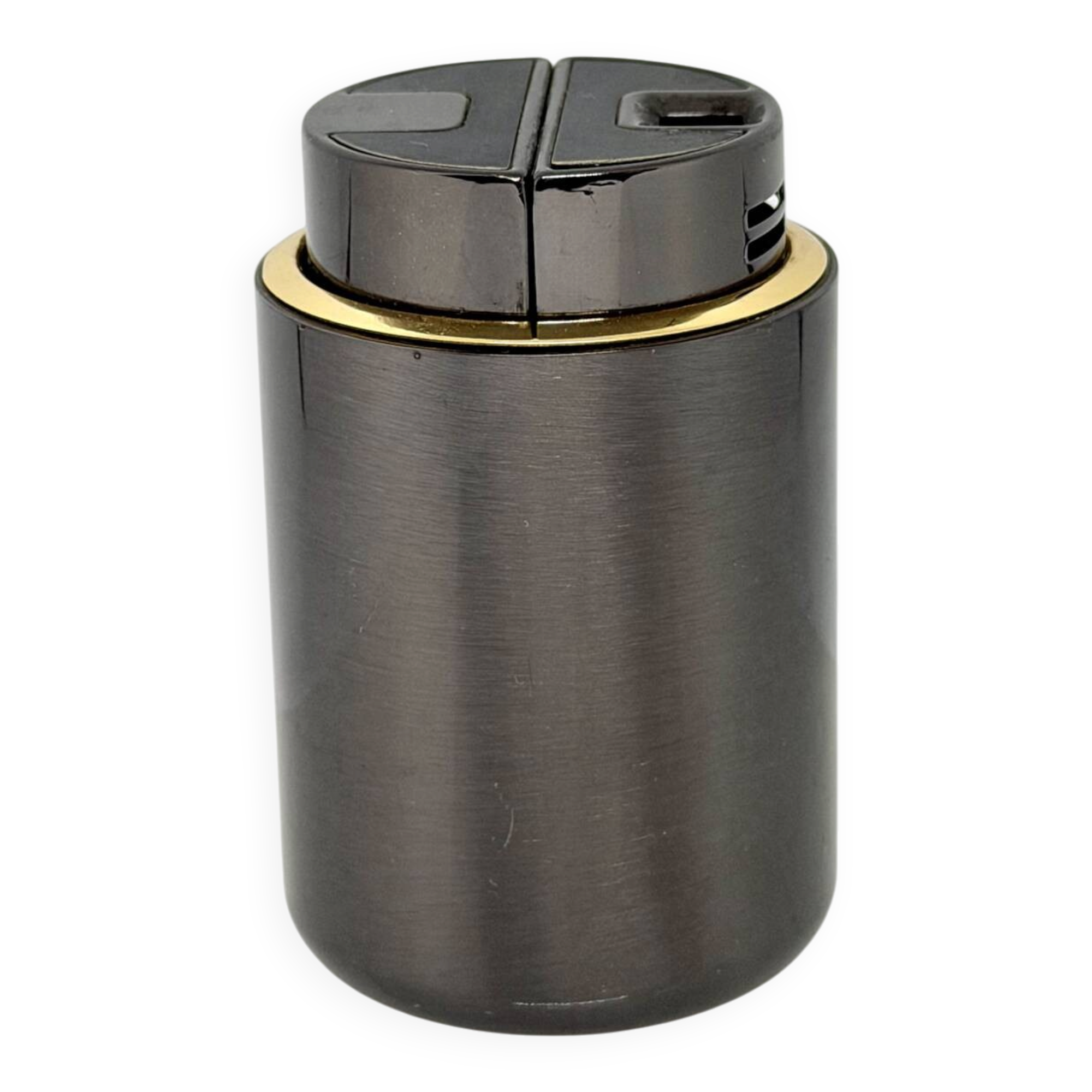 Minimalist Vintage SAROME Japan Table Lighter Modernist in Metal