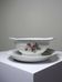 Bernardaud sauceboat Limoges porcelain with floral decoration from the 1920s to 1950s.
