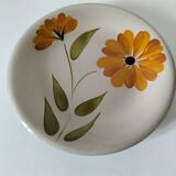 Large vintage Italian plate – hand-painted floral decoration – Primula,