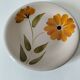 Large vintage Italian plate – hand-painted floral decoration – Primula,
