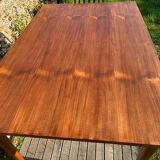 Vintage Scandinavian table for 6 people from the 1960s-70s.