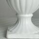 Médicis cache-pot vase in white porcelain