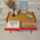 Buffet range vinyle vintage