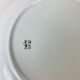 Set of 6 vintage hollow plates in earthenware