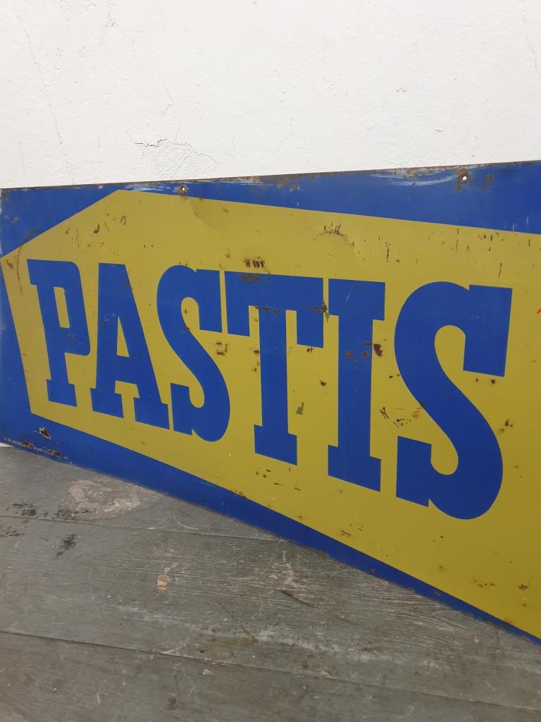 BISTROT - SHEET ADVERTISING - ADVERTISING PASTIS 51