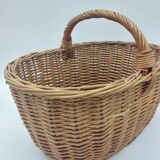 Vintage wicker basket