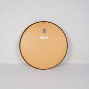 Modern brass mirror from the mid-century by Glasmäster in Markaryd, Sweden, 1960s.