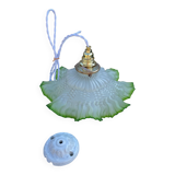 Vintage pleated pendant light 1900