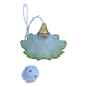 Vintage pleated pendant light 1900