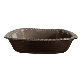 Vintage BCI Brittany earthenware ceramic dish